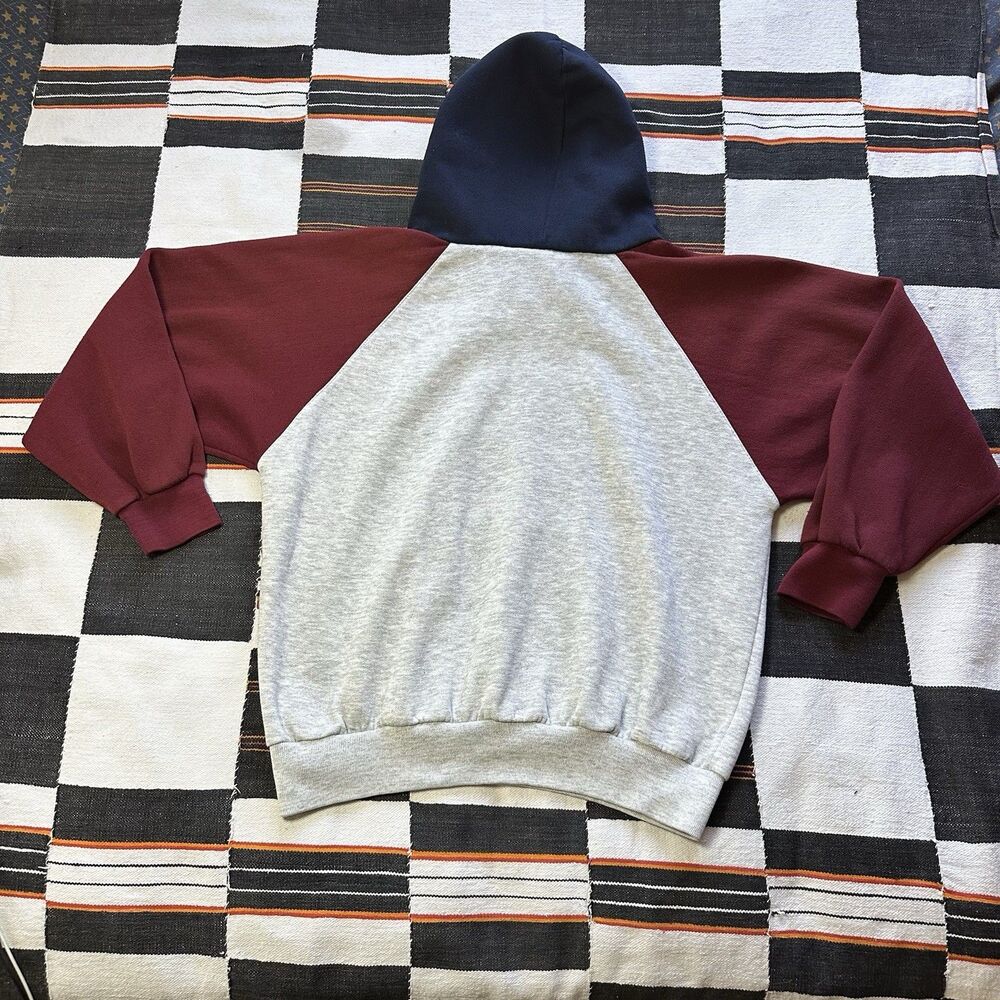 Vintage Christian Dior Monsieur Color Block Hoodie 90s Streetwear Embroidered XL - Picture 16 of 16